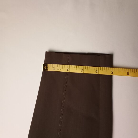 Talbots Portland Pants Size 6P Mid Rise Skinny Leg Army Green Color - Picture 9 of 9